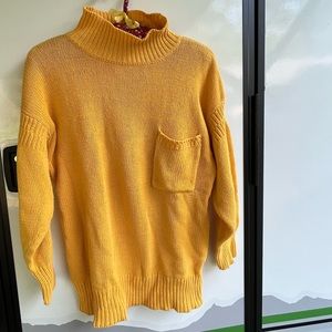 Sweater by Bendi, size large in golden yellow